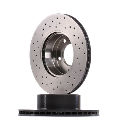 Imagem de BREMBO XTRA LINE 09.6924.1X Disco de travão 296 22 5 perfurado/ventilado revestido alto carbono com parafusos BMW: Touring, Sedan