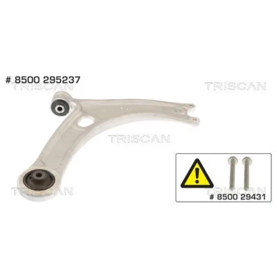 Imagem de TRISCAN 8500 295237 Braço de suspensão sem articulação suspensão/guia, com apoio borracha transversal