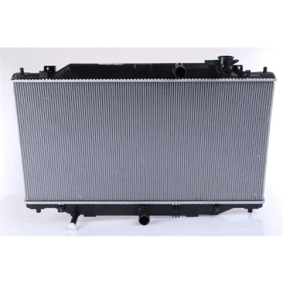 Imagem de NISSENS 68557 Radiador, arrefecimento do motor Alumínio 375 741 27 Aletas de refrigeração soldadas
