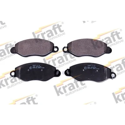 Imagem de KRAFT 6002240 Jogo de pastilhas para travão disco Eixo dianteiro incl. contacto aviso desgaste FORD: Transit Mk5 Van