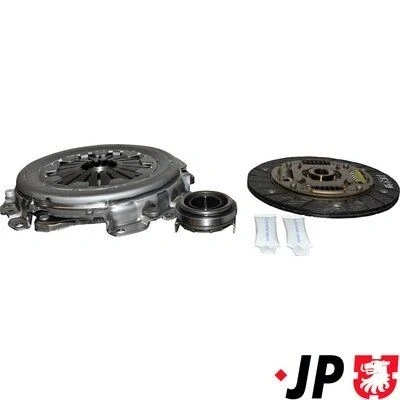 Imagem de JP GROUP 6330400110 Kit de Embraiagem com rolamento desembraiagem 186, 184 CHEVROLET: Aveo / Kalos Hatchback, Spark, Matiz