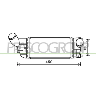 Imagem de PRASCO CI523N004 Intercooler