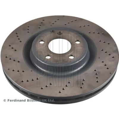 Imagem de BLUE PRINT ADBP430036 Disco de travão Eixo dianteiro 344 32 5 112 perfurado/ventilado revestido alto carbono MERCEDES BENZ: CLS Coupe
