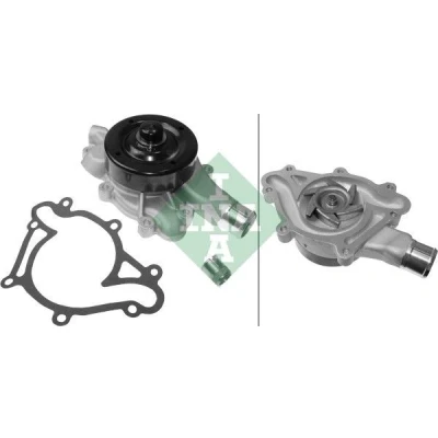 Imagem de INA 538 0681 10 Bomba de água com polia para accionamento da correia trapezoidal estriada JEEP: Grand Cherokee I, DODGE: Ram 1500 Pick up