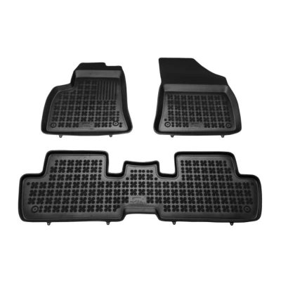 Imagem de REZAW PLAST 201306 Conjunto de tapete chão Borracha à frente e atrás 3 preto medida PEUGEOT: 3008 I
