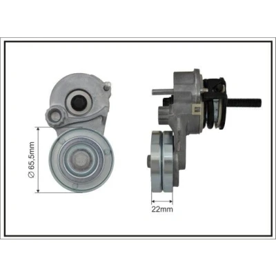 Imagem de Tensor, correia trapezoidal estriada CAFFARO 130400SP