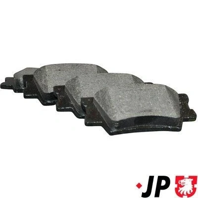 Imagem de JP GROUP 4863701810 Jogo de pastilhas para travão disco Eixo traseiro não preparado indicador aviso desgaste TOYOTA: RAV4 III SUV