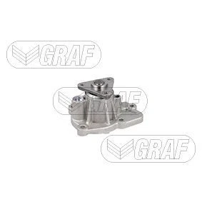 Imagem de GRAF PA1283 Bomba de água com junta mecânico Metal para accionamento da correia trapezoidal estriada HYUNDAI: SANTA FE 2