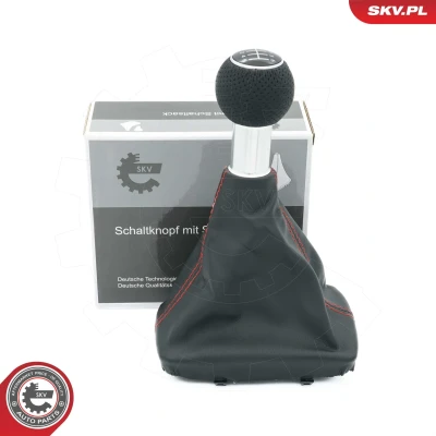 Imagem de ESEN SKV 63SKV402 Manete de mudanças 6 velocidades Couro AUDI: A4 B7 Avant, B6 Sedan