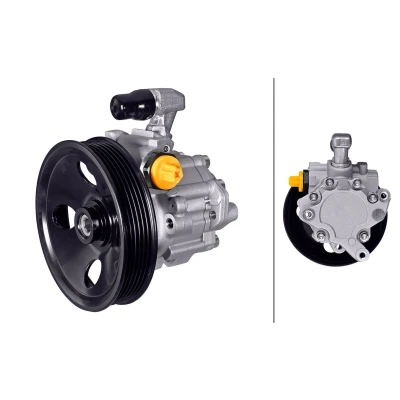 Imagem de HELLA 8TL 359 003 471 Bomba de Direção hidráulico 125bar 6 125mm no sentido rotação dos ponteiros do relógio MERCEDES BENZ: Classe C Sedan