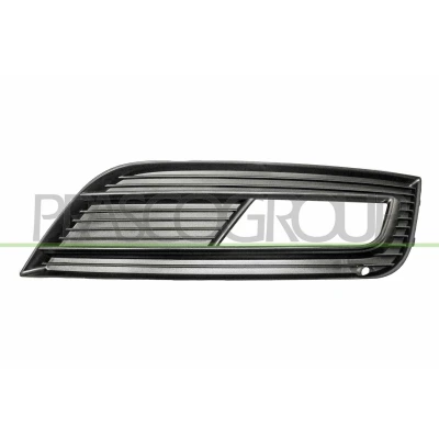 Imagem de PRASCO AD0252133 Grelha de Pára Choques com furo/s para os faróis nevoeiro à frente, lado direito AUDI: A4 B8 Avant, Sedan