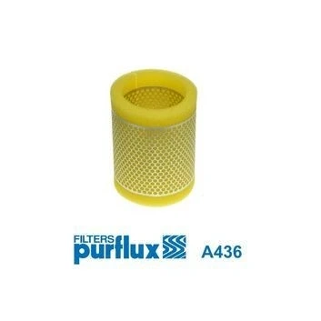 Imagem de PURFLUX A436 Filtro de ar 168 125 Cartucho filtrante FIAT: Ducato I Van, Camião plataforma/Chassis, PEUGEOT: J5 504 Carrinha