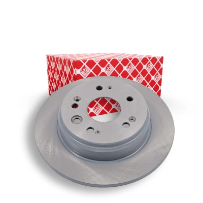 Imagem de FEBI BILSTEIN 108427 Disco de travão Eixo traseiro 282 9 5 114,3 cheio revestido HONDA: CR V 2