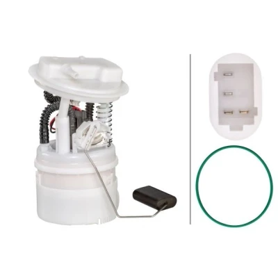 Imagem de HELLA 8TF 358 106 131 Unidade de alimentação combustível com junta, sensor nível elétrico RENAULT: CLIO 2