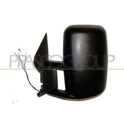 Imagem de Espelho retrovisor Prasco VG9507014 esquerda preto elétrico aquecível, ajustável pelo interior, convexo VOLKSWAGEN: LT 28 35 II Minibus