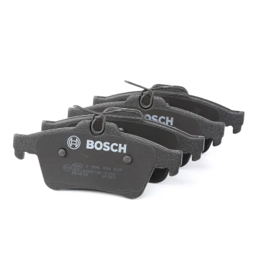 Imagem de BOSCH 0 986 494 528 Jogo de pastilhas para travão disco Baixo teor metálico com chapa anti ruído, instruções montagem FORD: Focus 2 Kombi