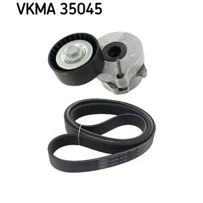 Imagem de SKF VKMA 35045 Jogo de correias trapezoidais estriadas OPEL: Corsa D Hatchback, Astra J Sports Tourer