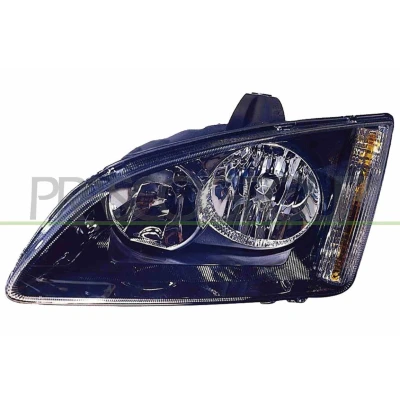 Imagem de PRASCO FD4244914 Farol Principal esquerda H7, H1 preto com motor de regulação do alcance dos faróis FORD: Focus 2 Kombi, 2, Limousine