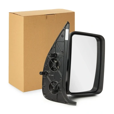 Imagem de espelho retrovisor Tyc 305 0025 à direita preto convexo, Braço do curto, para regulação manual CITROËN: Jumper I Van