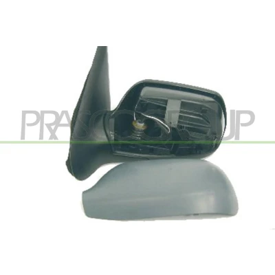Imagem de Espelho retrovisor Prasco MZ3087324 esquerda com subcapa elétrico aquecível, ajustável pelo interior, convexo