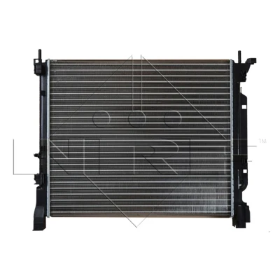 Imagem de NRF 53002 Radiador, arrefecimento do motor Alumínio 563 490 23 Aletas de refrigeração unidas mecanicamente RENAULT: Kangoo II Express