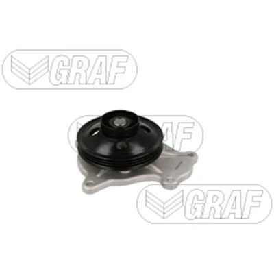 Imagem de GRAF PA1461 Bomba de água com junta mecânico Aço 104,3 para accionamento da correia trapezoidal estriada