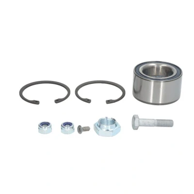 Imagem de MEYLE 100 498 0033 Kit de Rolamento roda Eixo dianteiro, ambos os lados com material montagem ORIGINAL Quality 68 esferas