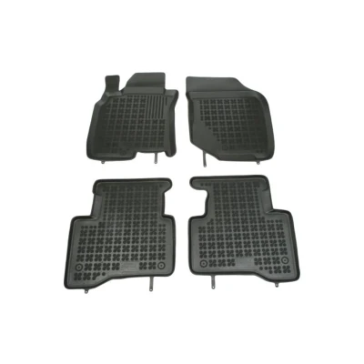 Imagem de REZAW PLAST 201811 Conjunto de tapete chão Borracha à frente e atrás 4 preto medida NISSAN: X Trail