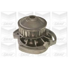 Imagem de GRAF PA148 Bomba de água 26 com retentor mecânico Ferro fundido 77,34 para accionamento da correia dentada VOLKSWAGEN: GOLF 2, 1, Polo II Coupe