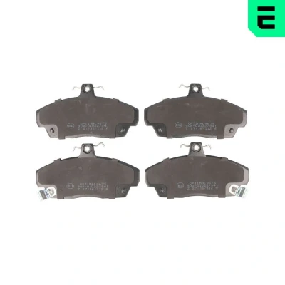 Imagem de OPTIMAL BP 09675 Jogo de pastilhas para travão disco Eixo dianteiro com avisador sonoro desgaste HONDA: CIVIC 7 Hatchback, 6 Fastback