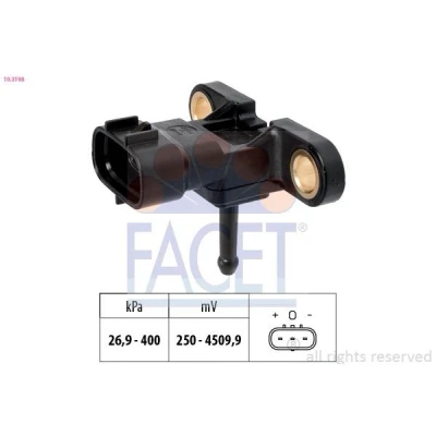 Imagem de FACET 10.3198 Sensor 27kPa 400kPa Made in Italy OE Equivalent