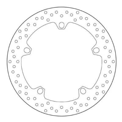 Imagem de BREMBO Disco de travão à frente 305mm 5mm 5 perfurado 68B407D6 Discos