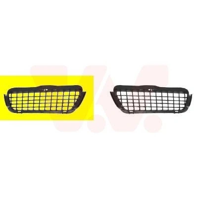 Imagem de VAN WEZEL 5880592 Grelha de Pára Choques à frente, lado direito VOLKSWAGEN: GOLF 3 Variant,
