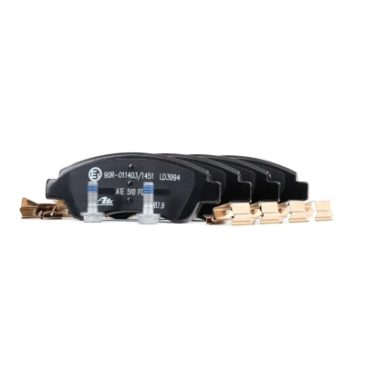 Imagem de ATE Ceramic 13.0470 3994.2 Jogo de pastilhas para travão disco PEUGEOT: 2008 Carrinha, 207 Hatchback, 206 CITROËN: C2 Hatchback