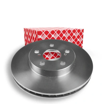 Imagem de FEBI BILSTEIN 170769 Disco de travão Eixo dianteiro 255 25,3 5 100 interior ventilado revestido TOYOTA: Celica VII Coupe, Prius III Hatchback