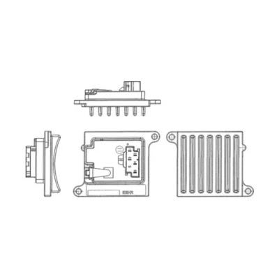 Imagem de MAHLE ORIGINAL ABR 36 000P Regulador, ventilador do habitáculo MERCEDES BENZ: Classe C Sedan