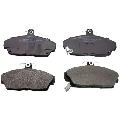 Imagem de DENCKERMANN B110661 Jogo de pastilhas para travão disco Eixo dianteiro com avisador sonoro desgaste HONDA: CIVIC 7 Hatchback, 6 Fastback