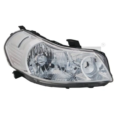 Imagem de TYC 20 11917 56 2 Farol Principal à direita H4 para circulação pela sem porta lâmpadas, com motor elétrico
