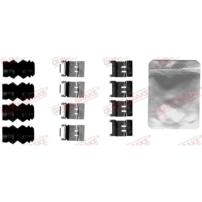 Imagem de QUICK BRAKE 109 1874 Kit de acessórios, pastilhas travão TOYOTA: Auris Hatchback