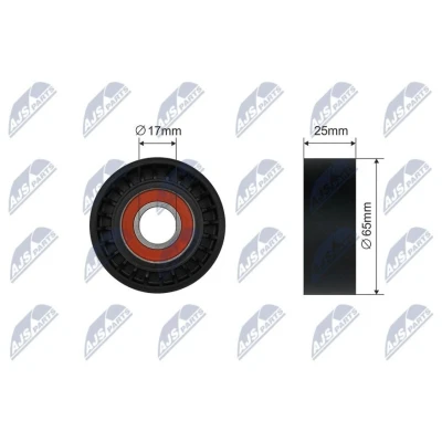 Imagem de NTY RNK ME 040 Rolo tensor, correia trapezoidal 65mm