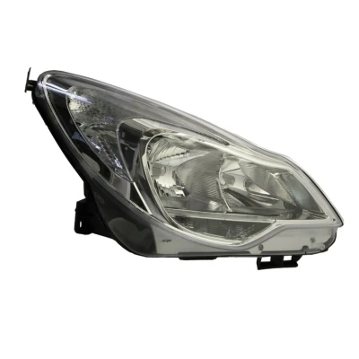 Imagem de ABAKUS 442 1169RMLDEM1 Farol Principal à direita H7/H1 crómio transparente com motor de regulação do alcance dos faróis PX26d, P14.5s