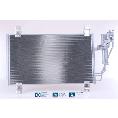 Imagem de NISSENS 940725 Condensador com secador Alumínio 602 R 134a