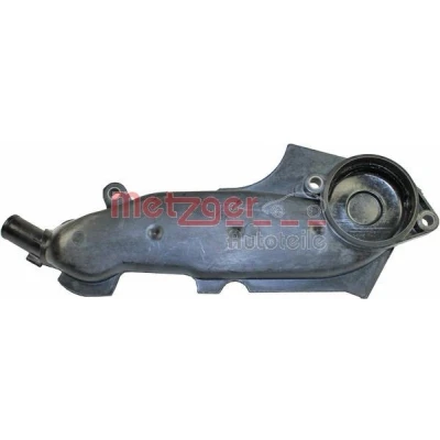 Imagem de METZGER 4010157 Flange Termóstato sem junta AUDI: A4 B6 Avant, Sedan, B5 Avant