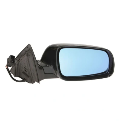 Imagem de Espelho retrovisor Alkar 6126797 à direita com subcapa elétrico aquecível, convexo para veículo volante esquerda AUDI: A6 C5 Sedan