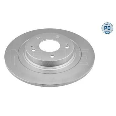 Imagem de MEYLE 32 15 521 0030/PD Disco de travão Eixo traseiro 302 10 5 114,3 cheio Revestido a discos zinco MITSUBISHI: OUTLANDER 3, ASX SUV