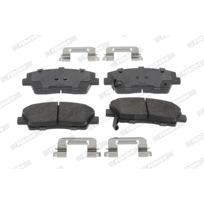 Imagem de FERODO FDB5045 Jogo de pastilhas para travão disco com avisador sonoro desgaste acessórios KIA: Stinger Hatchback