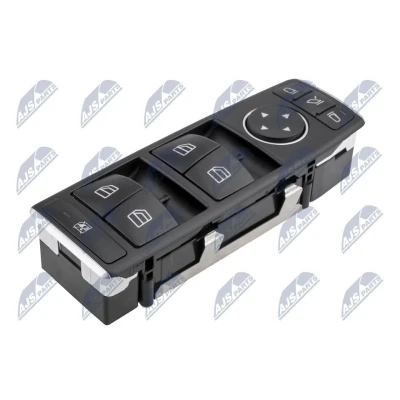 Imagem de NTY EWS ME 074 Interruptor, elevadores dos vidros à frente, lado esquerdo MERCEDES BENZ: Classe A, CLA Carrinha, B