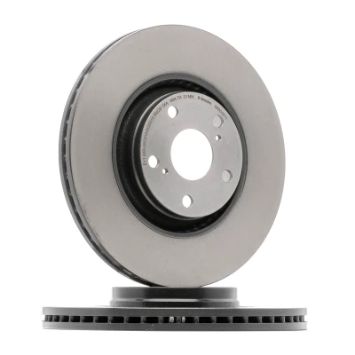 Imagem de Disco de travão BREMBO 09B04611 frente/ventilado/1 peça