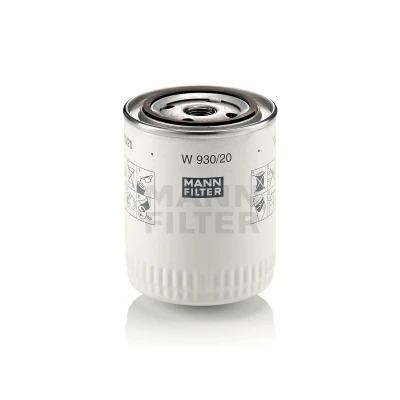 Imagem de MANN FILTER W 930/20 Filtro de óleo 3/4 16 UNF com uma válvula retenção aparafusado FORD: Focus Mk1 Hatchback, Carrinha