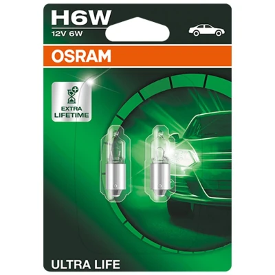 Imagem de OSRAM ULTRA LIFE 64132ULT 02B Lâmpada 12 6 H6W VOLKSWAGEN: Golf 4, Bora Sedan, 5, BMW: 1 Hatchback, X5, 3 GT, AUDI: A4 B6 Avant, Sedan